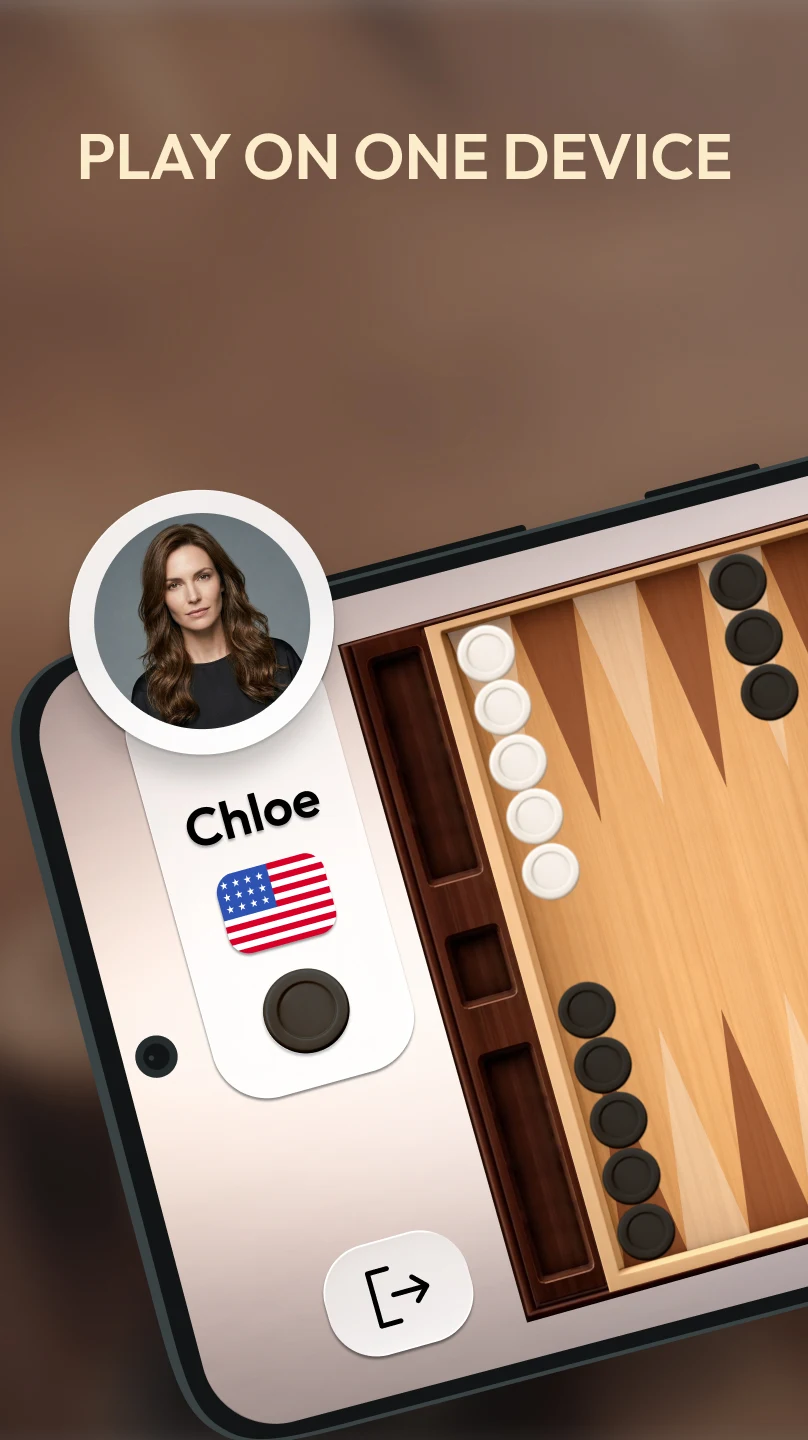 Single-device mode: two players on the same Android phone